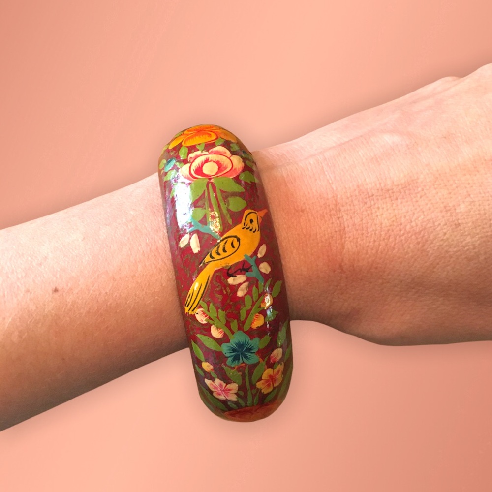 Painted Bird Bracelet - Picture 2 of 2